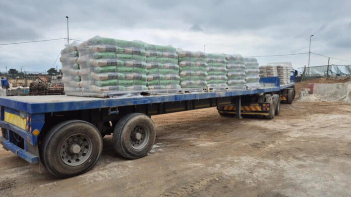 Police in Bethelsdorp, Eastern Cape, arrested two suspects attempting to sell stolen cement worth R66,000.