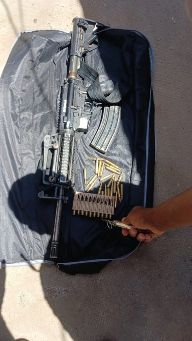 Police arrested two suspects in Samora Machel, Cape Town, recovering a firearm, ammunition, and a SAPS bullet-resistant vest during operation. Credit: SAPS X page.