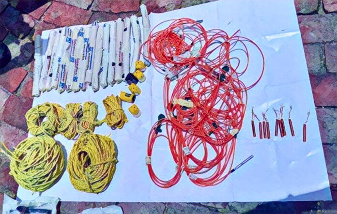Six Person Arrested For Possessing Mining Explosives