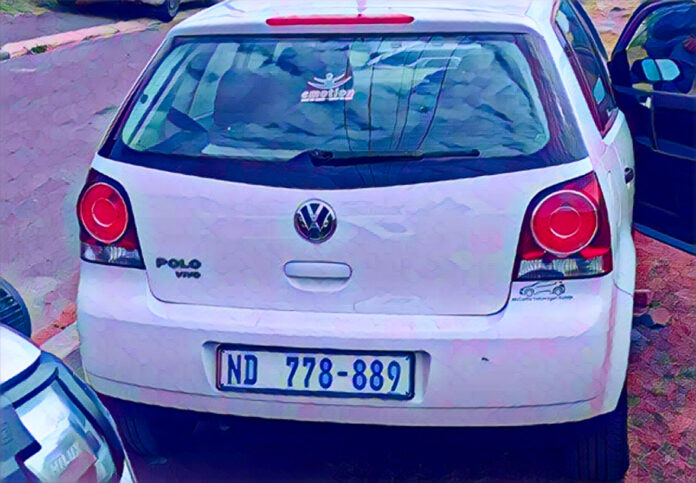 stolen VW Polo KwaMashu