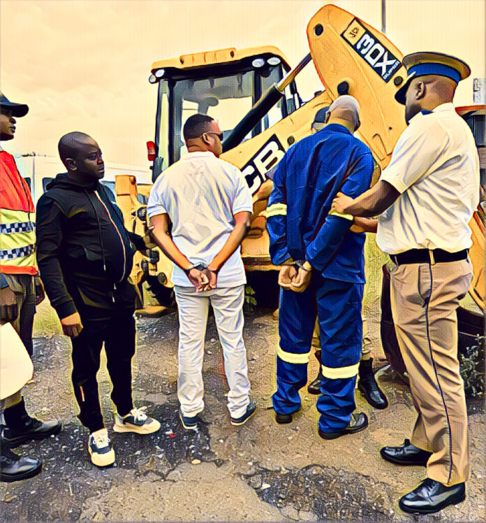 Ekurhuleni municipal workers' theft