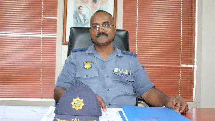 Gauteng police commander Colonel Logan Govender arrested on charges of theft, fraud, and defeating justice after seizing goods worth R165,000