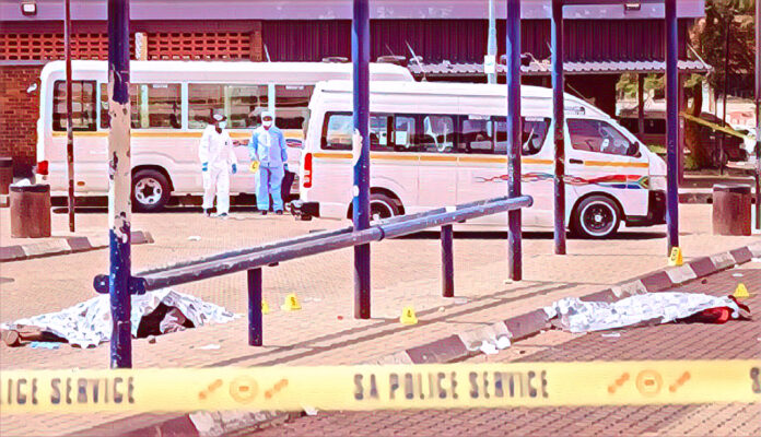taxi violence johannesburg shooting