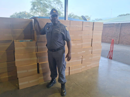 Truck driver arrested at Beitbridge Port for smuggling illicit cigarettes worth over R2 million.