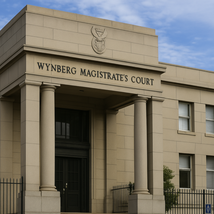 Cape Town court building where the shooting occurred, raising security concerns.