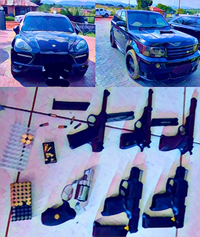 Man, Woman Arrested for Unlicensed Firearms, Luxury Vehicles