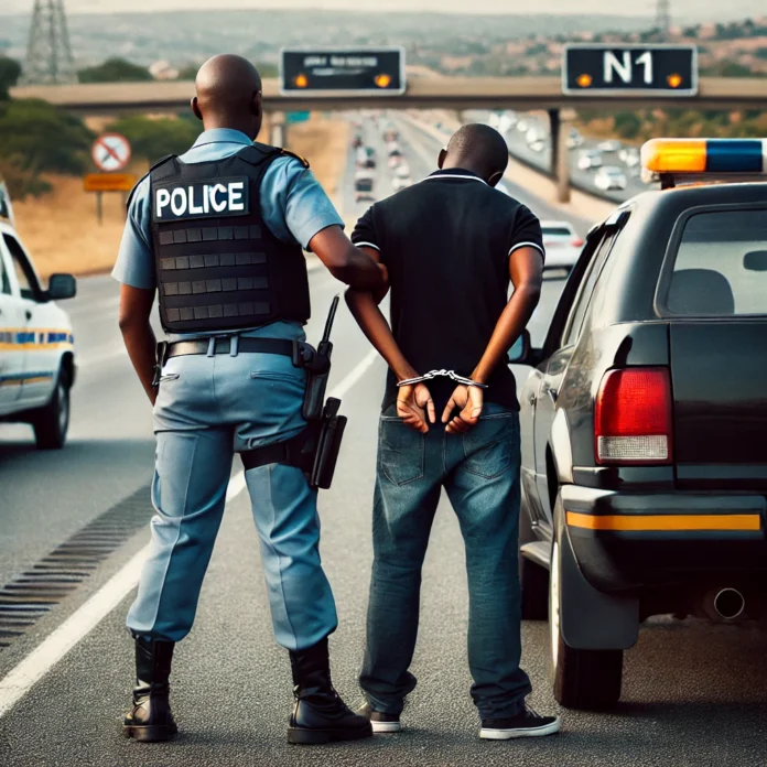 Police arrest drunk drivers attempting bribery in Limpopo during Easter road safety campaign.