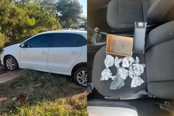 Police officers in Limpopo arrest a drug trafficking suspect after a high-speed chase in Mokopane.