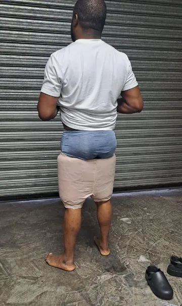Brazilian man arrested at OR Tambo Airport carrying cocaine wrapped around his thighs.