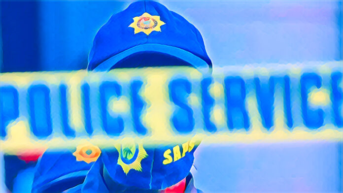 Police reward notice board in Cape Town