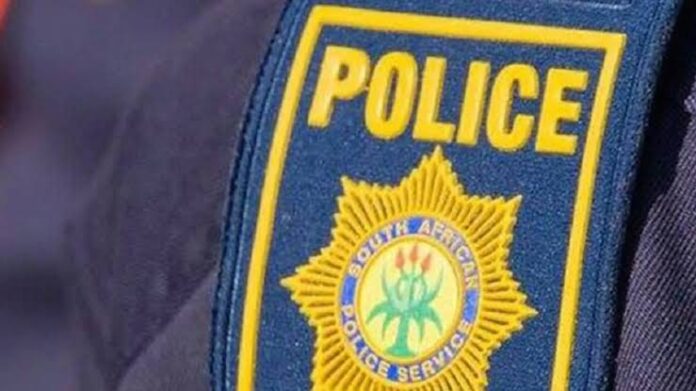 Domestic violence crisis South Africa, police investigation at crime scene